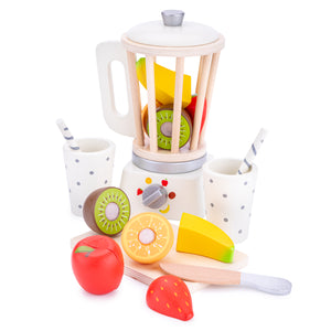 Spielzeug Smoothie Mixer mit Obst Holz